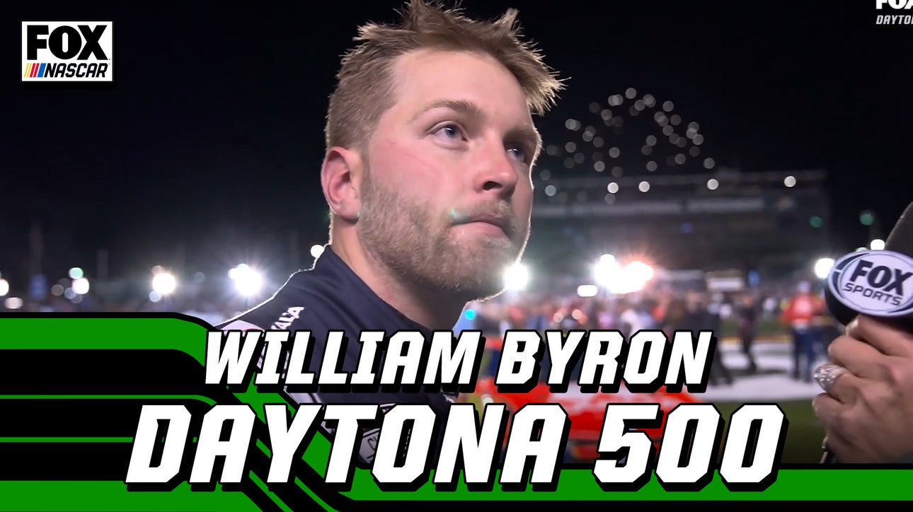 William Byron speaks on winning the 2025 Daytona 500 | NASCAR on FOX