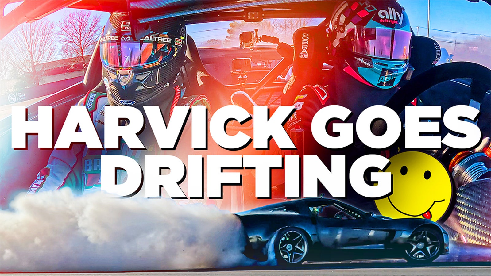 Kevin Harvick GOES DRIFTING for the first time ever w/ Alex Bowman! (You Won’t Believe His Reaction)