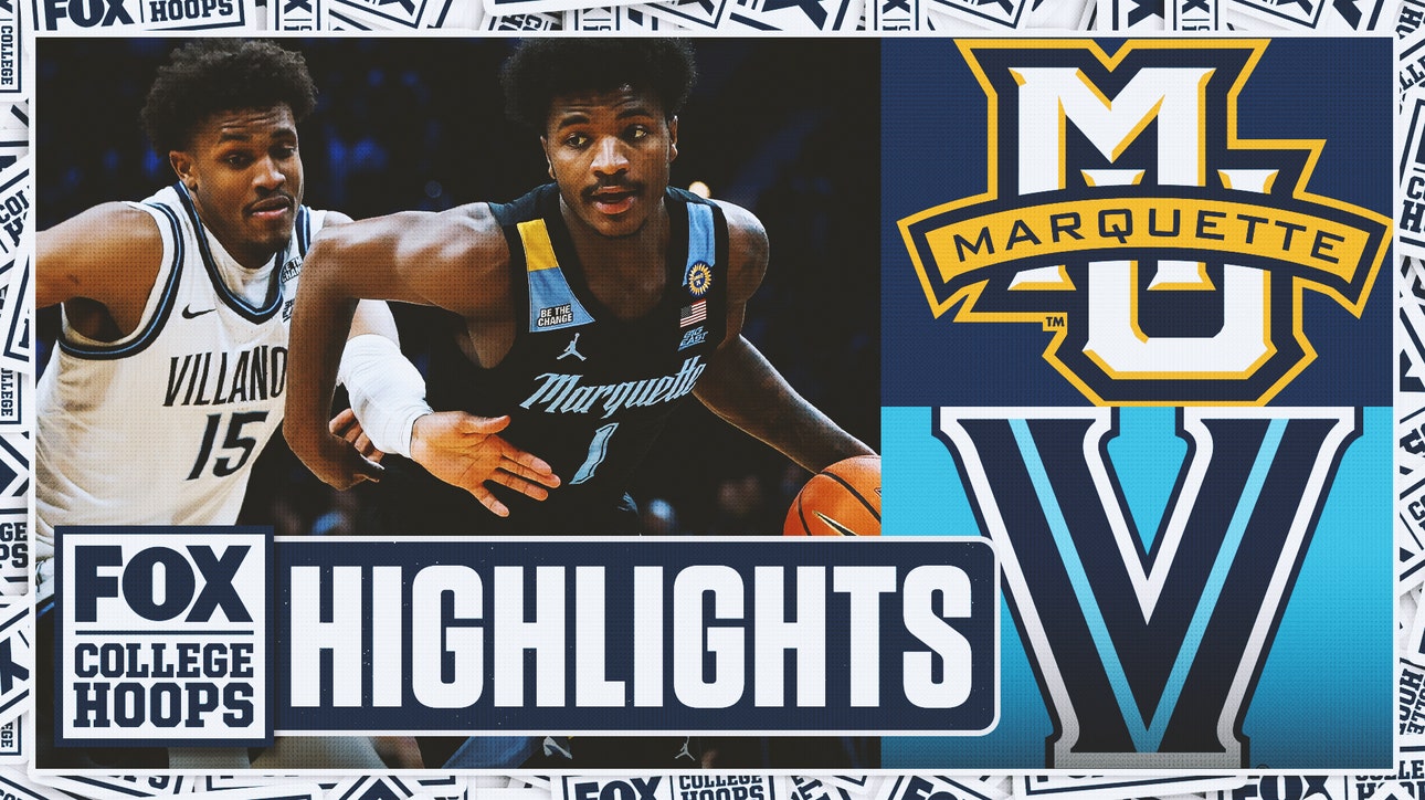 No. 16 Marquette Golden Eagles vs. Villanova Wildcats Highlights | FOX College Hoops