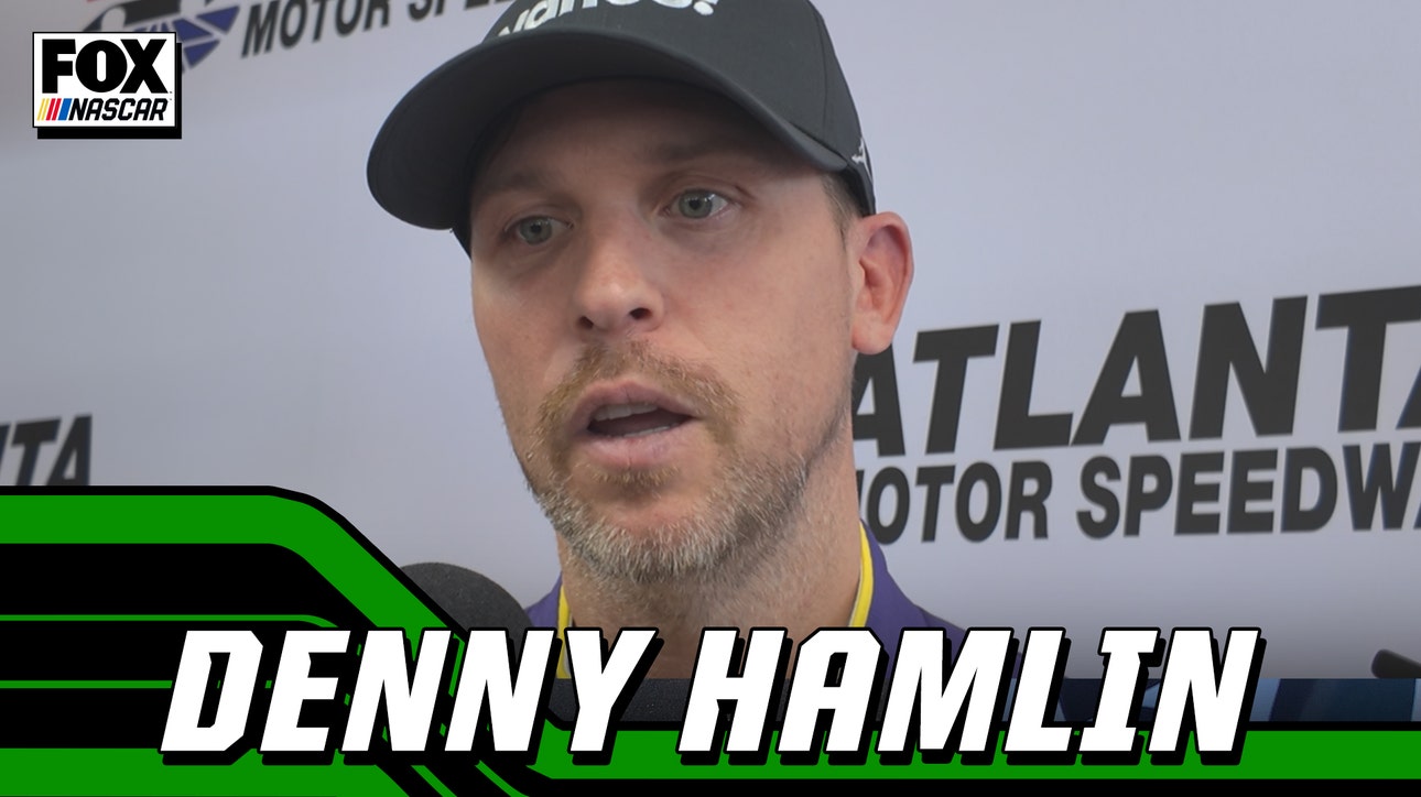 Denny Hamlin says he hasn't had discussions with NASCAR after podcast rant | NASCAR on FOX