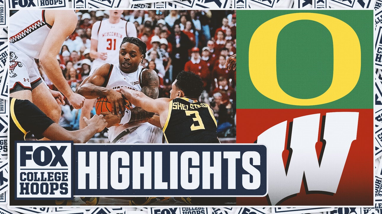 Oregon Ducks vs. No. 11 Wisconsin Badgers Highlights | FOX College Hoops