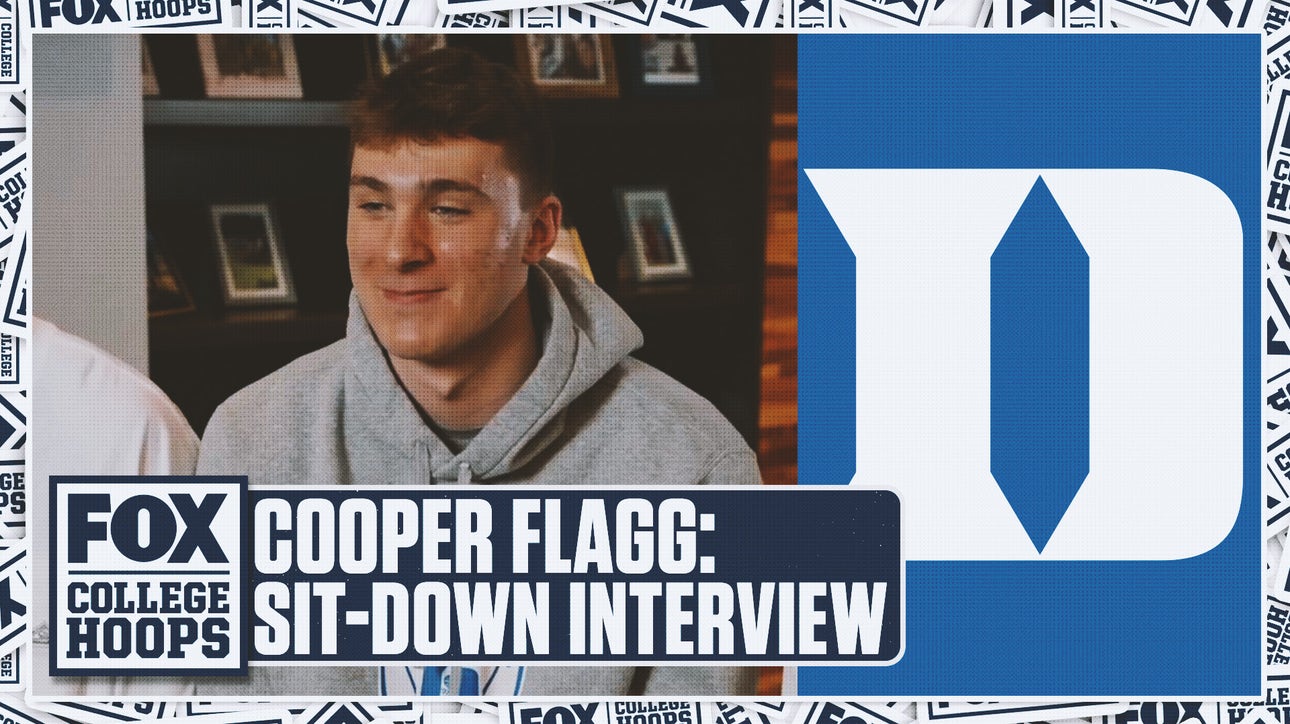 Cooper Flagg talks expectations with Duke,  dealing with critics, & NBA hype | FOX College Hoops