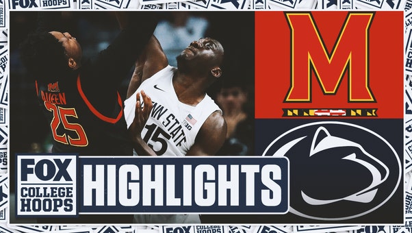 No. 16 Maryland Terrapins vs. Penn State Nittany Lions Highlights | FOX College Hoops