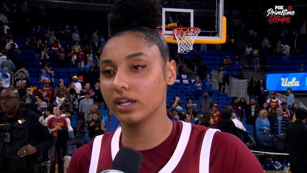 JuJu Watkins on clinching the BIG 10 title & beating UCLA | FOX Women's College Basketball 