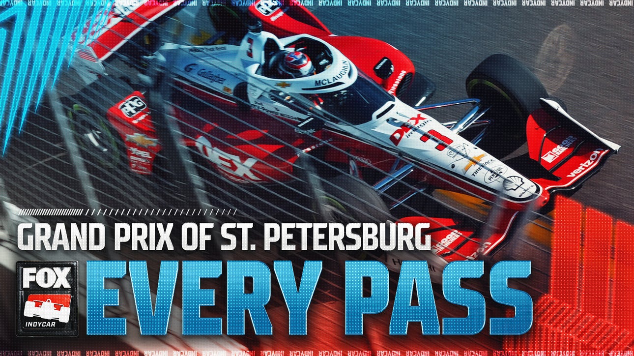 NTT INDYCAR SERIES: Every Pass from Firestone Grand Prix at St. Petersburg | INDYCAR on FOX