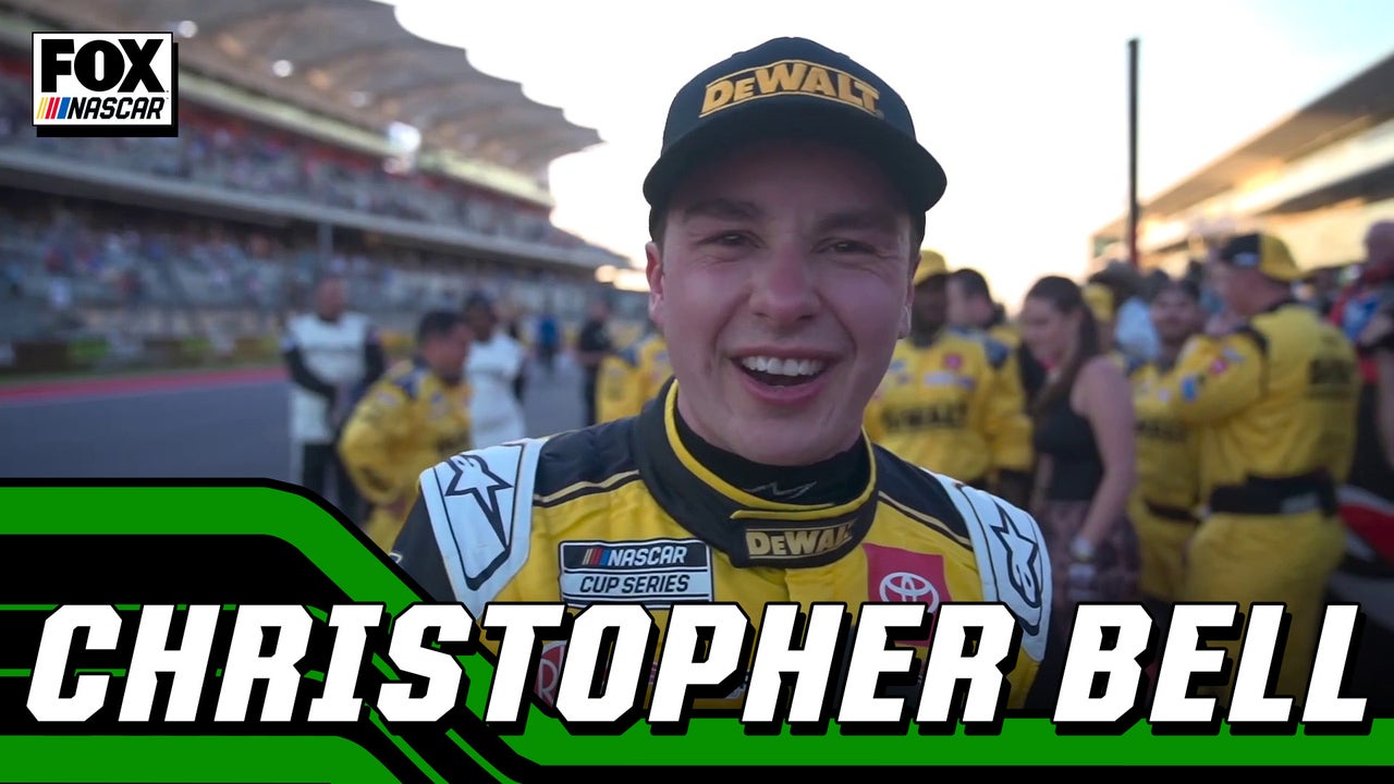 Christopher Bell on winning at COTA, his second win of the season: 'Keep adding to it' | NASCAR on FOX