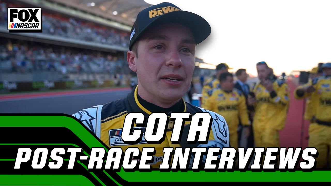 Christopher Bell and William Byron's post-race interviews from COTA | NASCAR on FOX