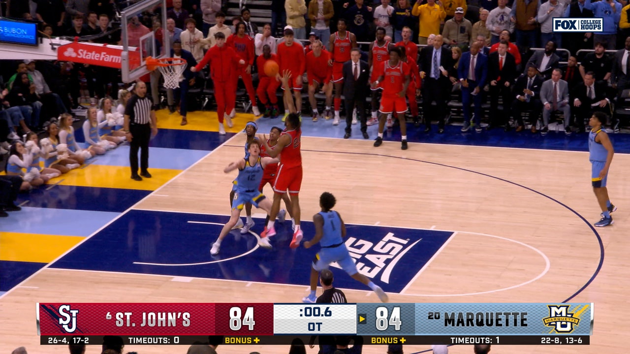 St John’s Zuby Ejiofor Nails Buzzer-Beater untuk mengalahkan Marquette di OT