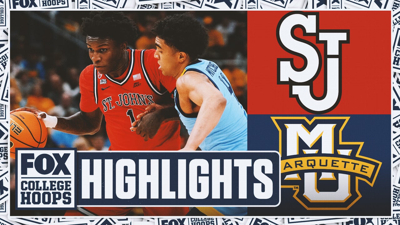 No. 6 St. John’s Red Storm vs. No. 20 Marquette Golden Eagles Sorotan | Fox College Hoops