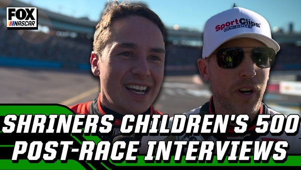 Shriners Children's 500: Christopher Bell, Denny Hamlin & more post-race interviews | NASCAR on FOX