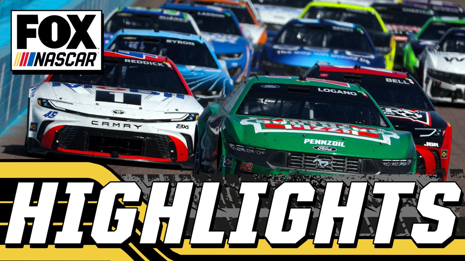 Seri Piala NASCAR: Shriners Children's 500 Highlight | NASCAR ON FOX