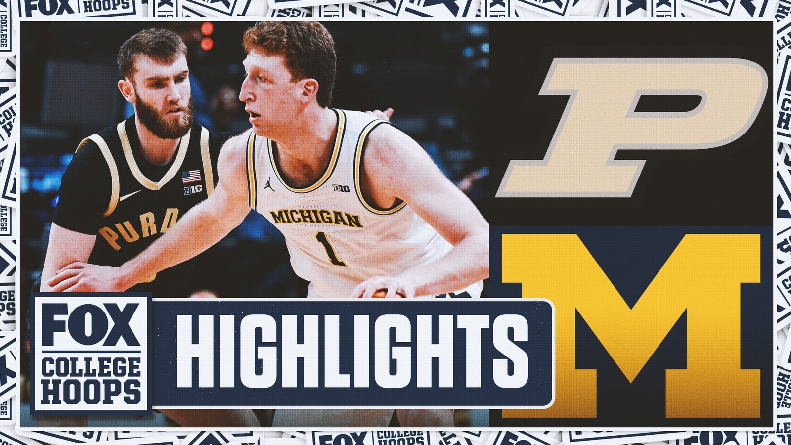 Purdue Boilermakers vs. Michigan Wolverines Big Ten Turnamen Sorotan | Fox College Hoops