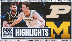 Purdue Boilermakers vs. Michigan Wolverines Big Ten Tournament Highlights | FOX College Hoops