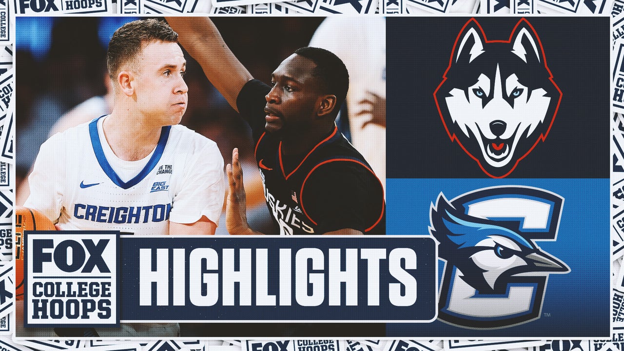 UConn Huskies vs. Creighton Bluejays Big East Tournament Sorotan | Fox College Hoops