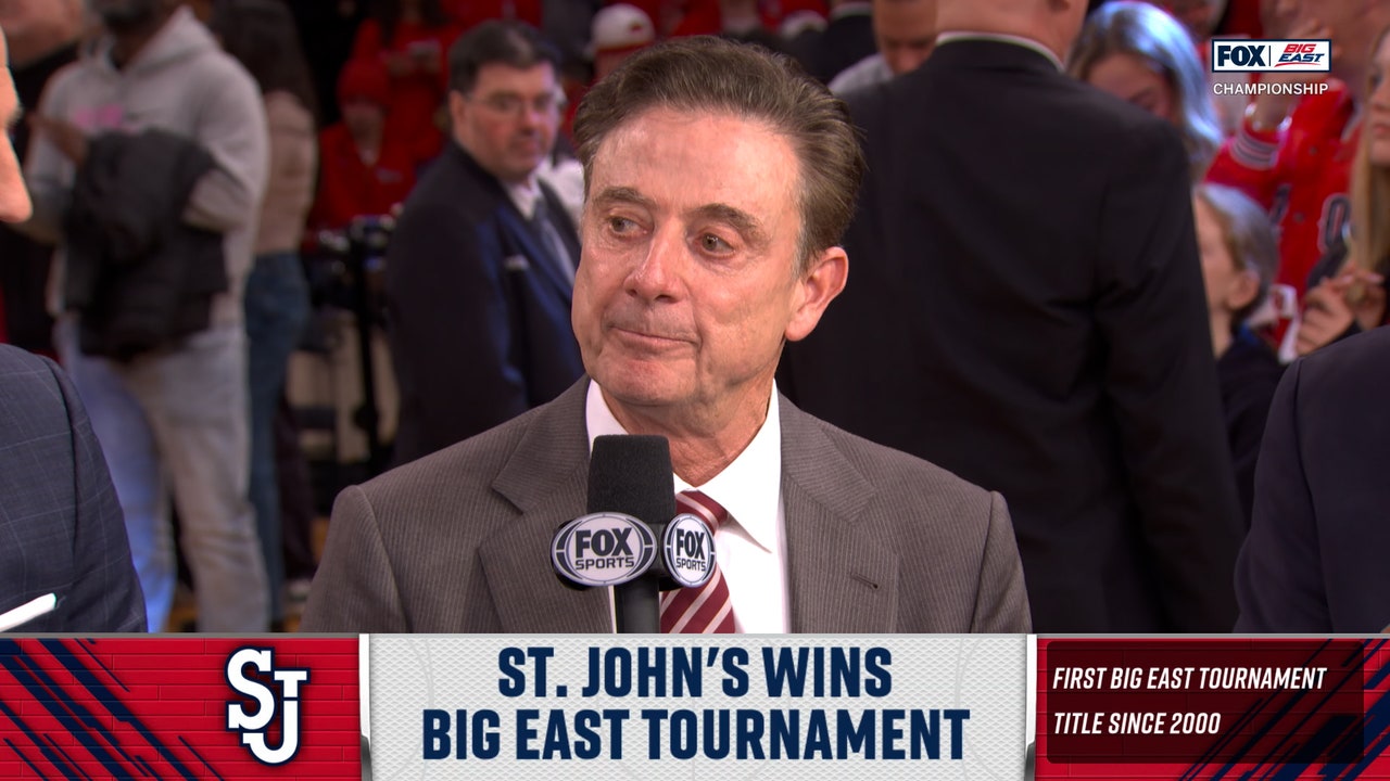 Rick Pitino berbicara memenangkan Big East Tournament & March Madness Expectations untuk St. John’s