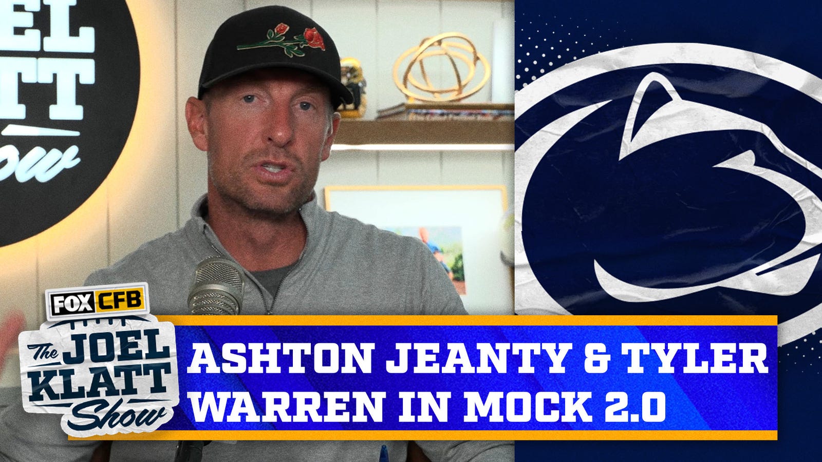 Ashton Jeanty & Tyler Warren in Joel Klatt’s Mock Draft 2.0