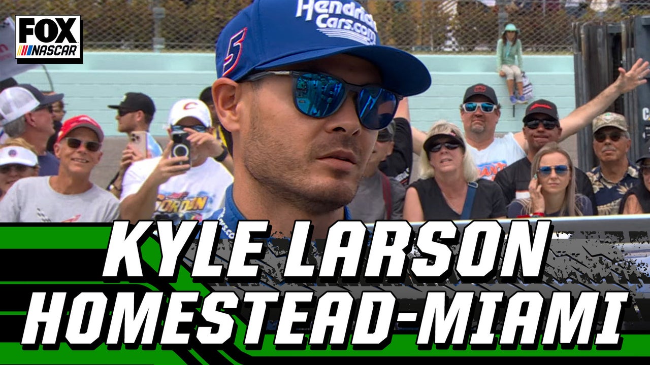 Wawancara pra-balapan Kyle Larson dari Homestead-Miami Speedway | NASCAR ON FOX