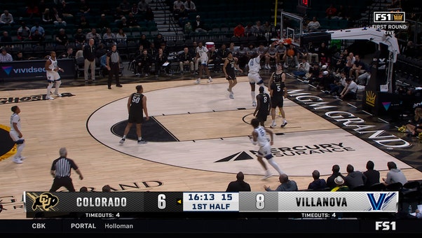 Villanova's Enoch Boakye rises up and puts down a monster jam vs. Colorado