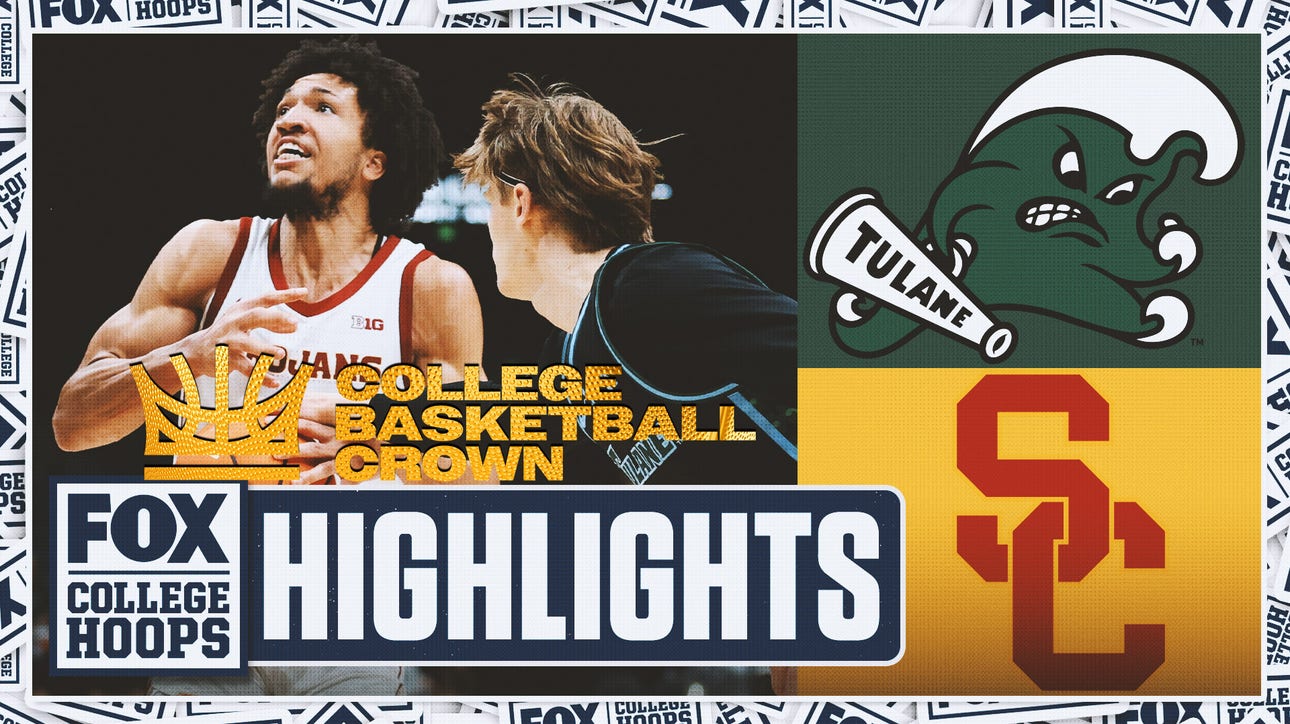 Tulane Green Wave vs. USC Trojans The Crown Highlights | CBB on FOX