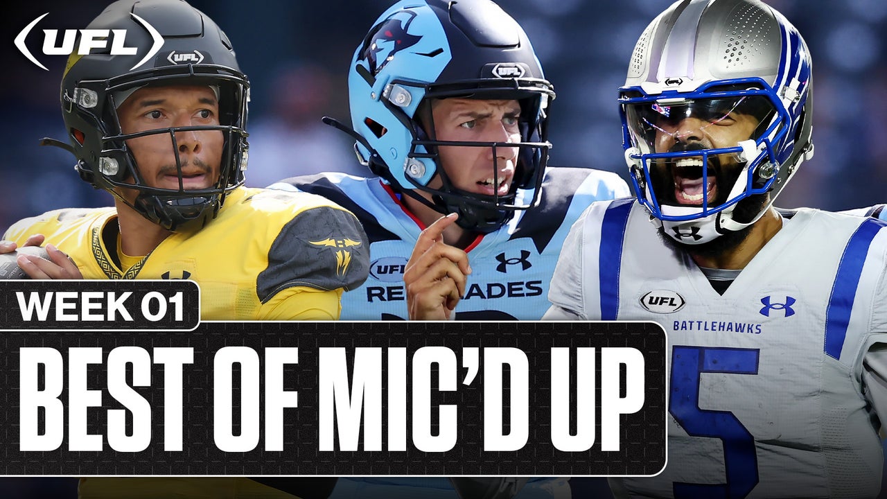 UFL Week 1: Best Mic'd up moments from around the league
