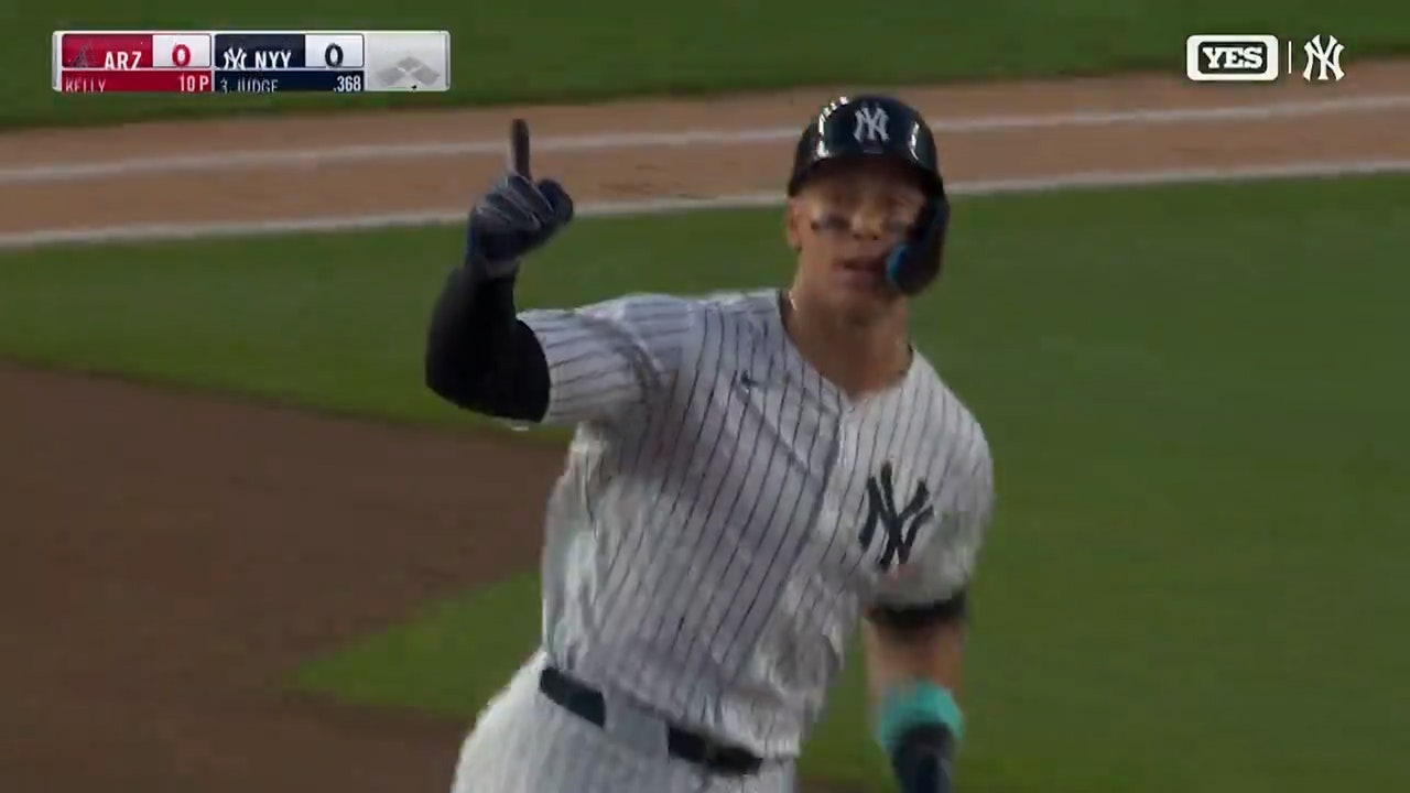 Aaron Judge blasts three-run homer, giving Yankees lead over Diamondbacks