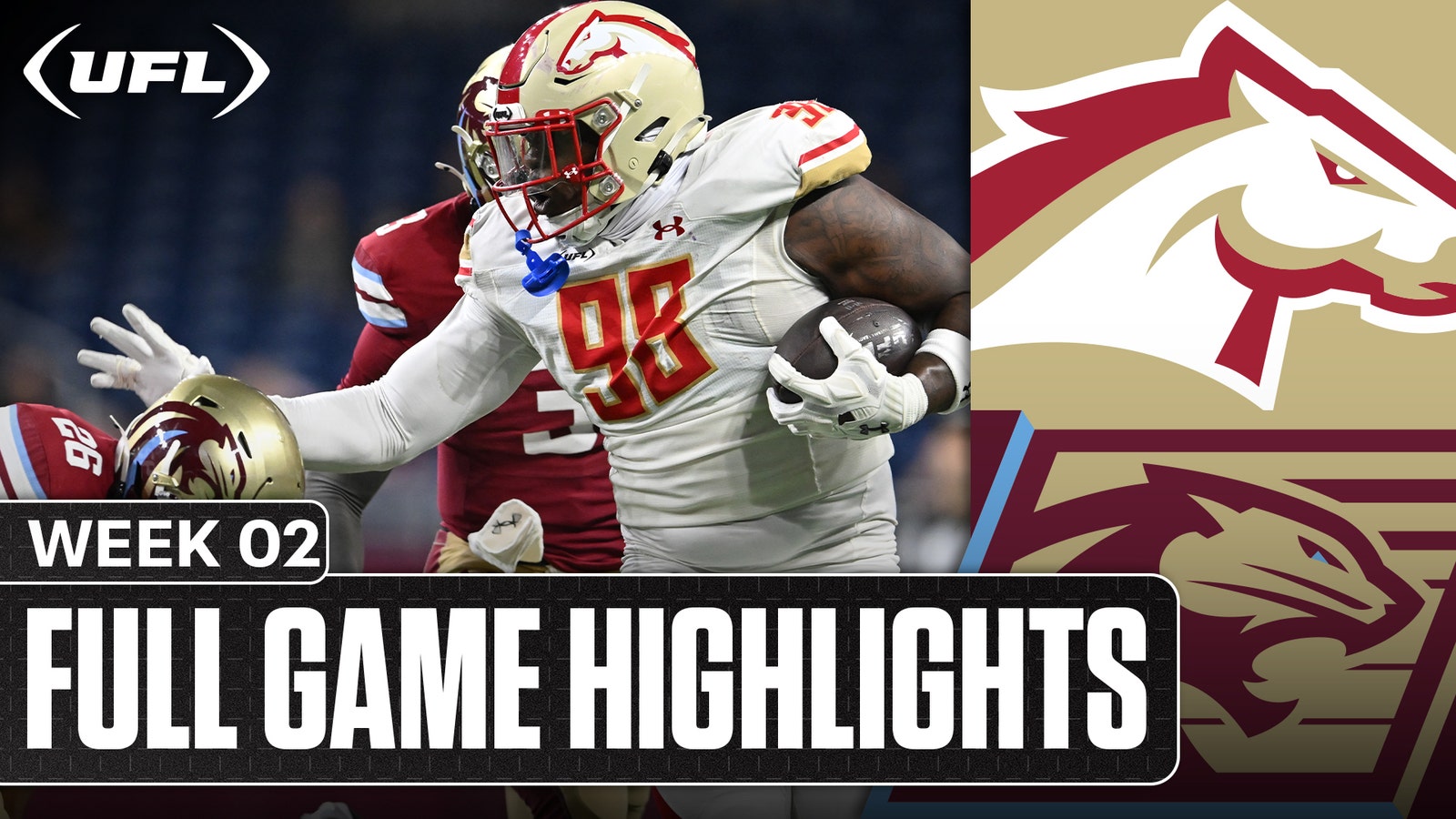 Birmingham Stallions vs. Michigan Panthers Highlights | United Football League