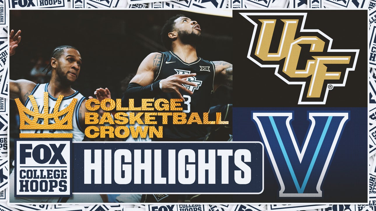 UCF Knights vs. Villanova Wildcats The Crown Highlights | FOX College Hoops