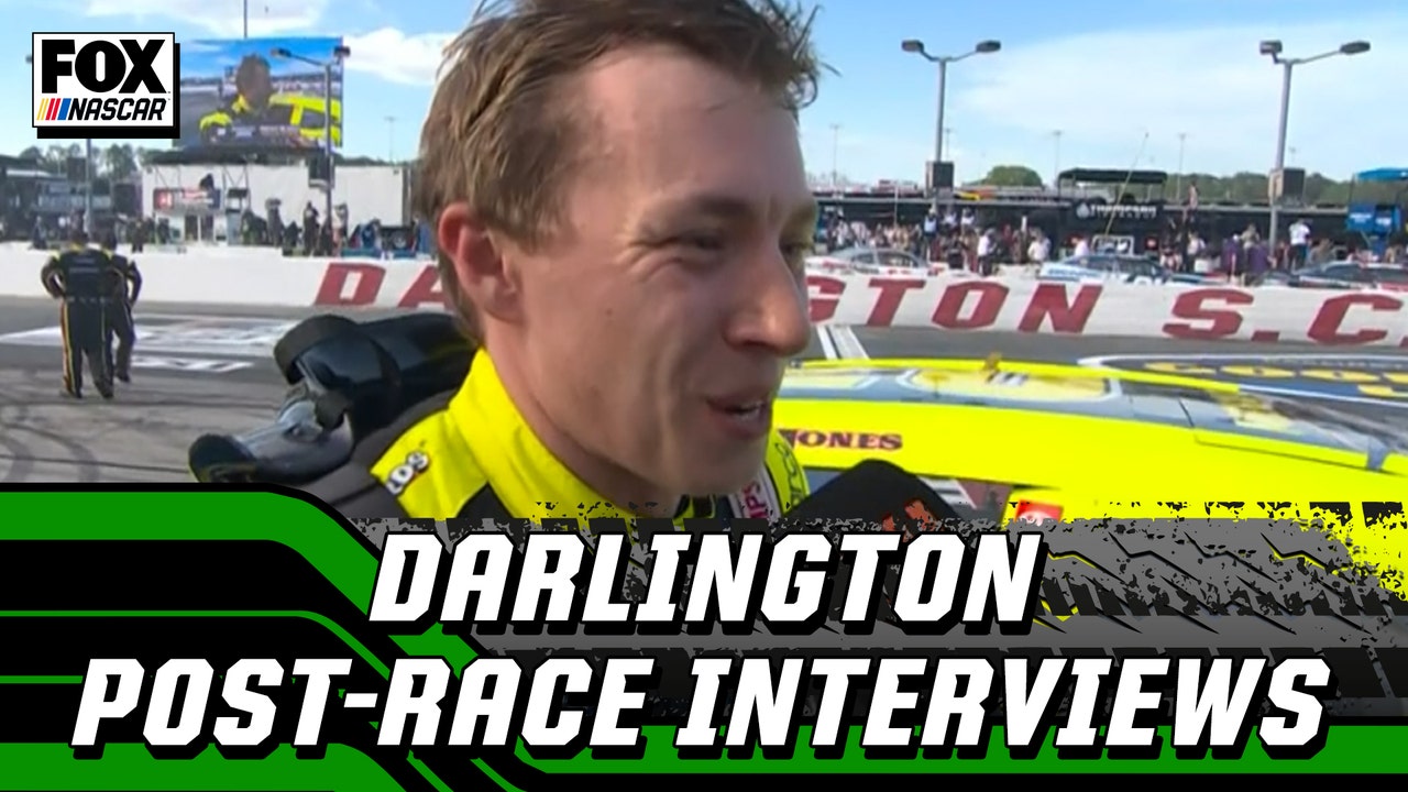 Sport Clips Haircuts VFW Help a Hero 200 – Post-race interviews | NASCAR on FOX