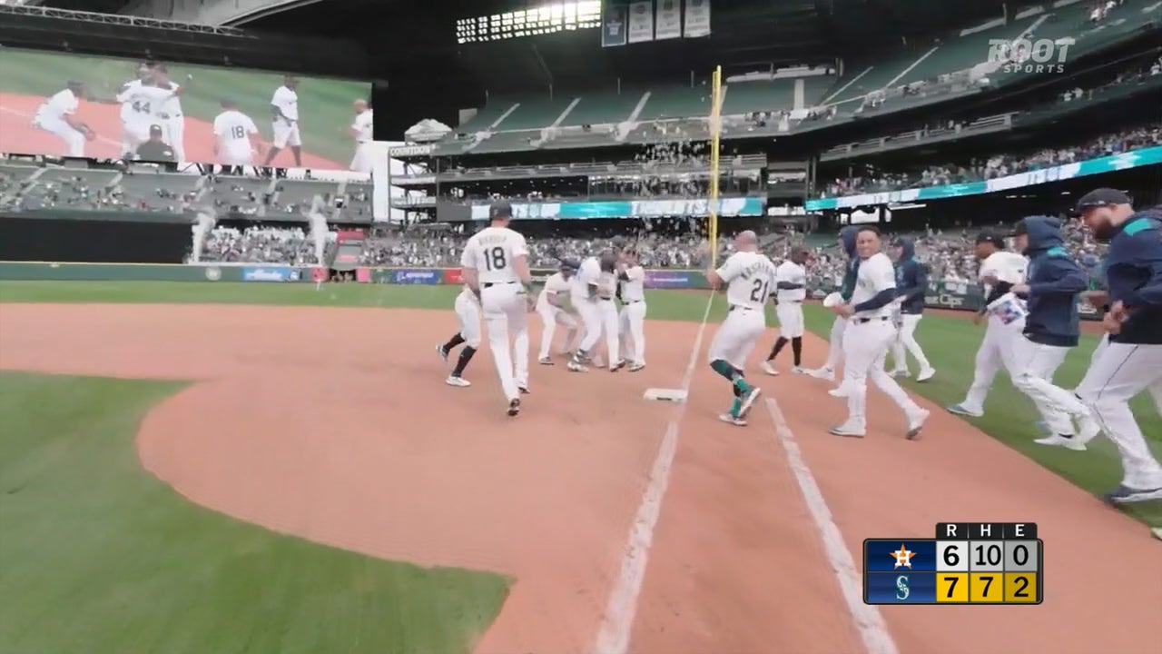 Julio Rodriguez & Randy Arozarena help complete Mariners' 7-6 comeback win against Astros