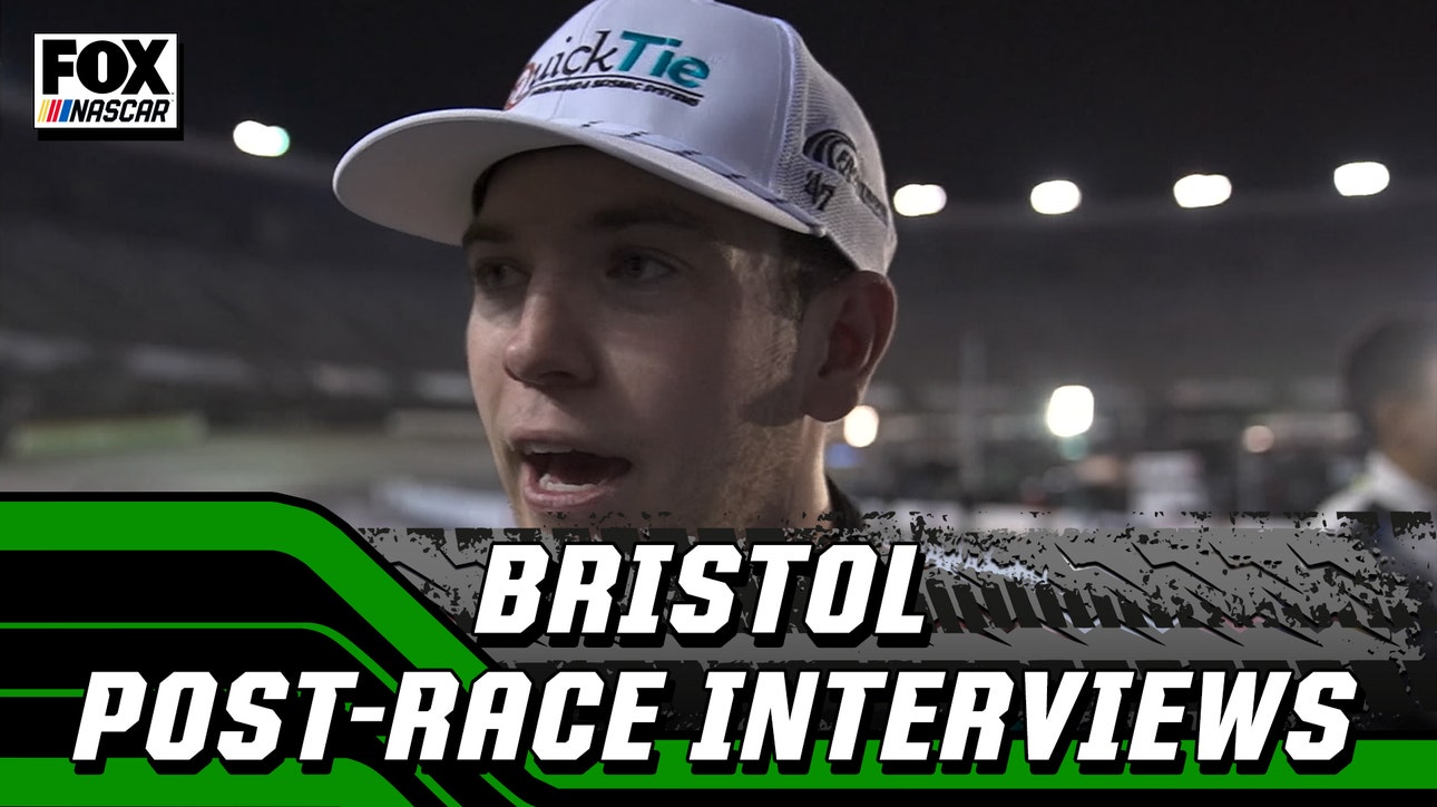 Weather Guard Truck Race: Kyle Larson, Chandler Smith, & more post-race interviews | NASCAR on FOX