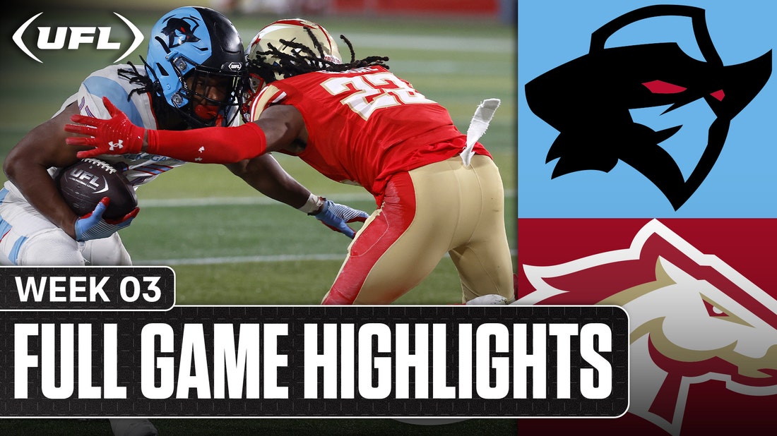 Arlington Renegades vs. Birmingham Stallions Highlights | United Football League
