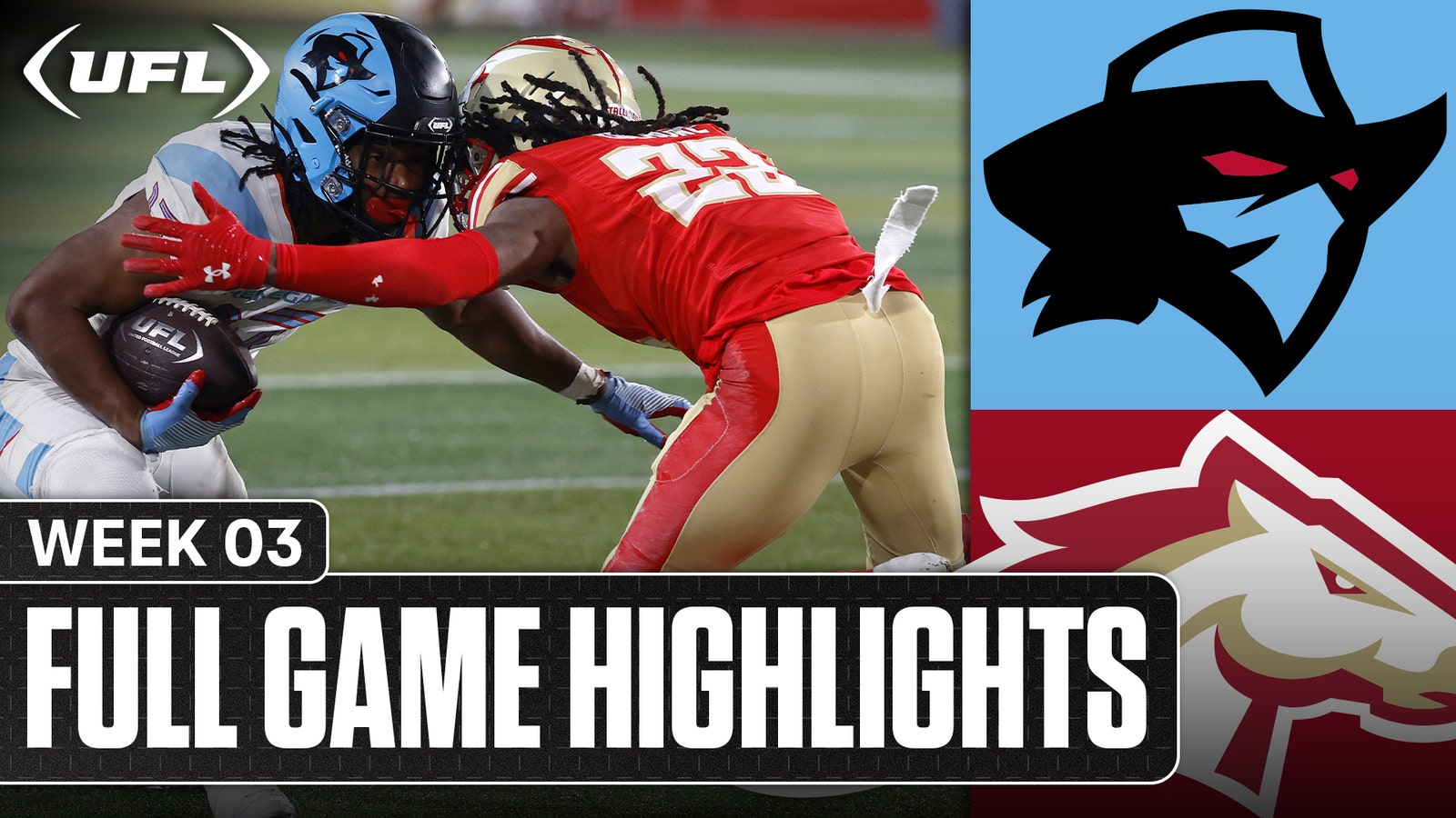 Arlington Renegades vs. Birmingham Stallions Highlights | United Football League