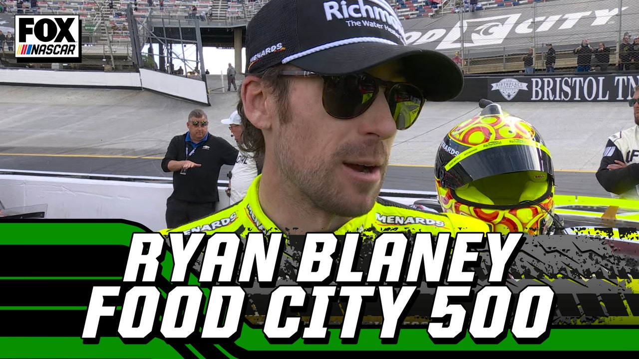 Food City 500: Ryan Blaney post-race interview | NASCAR on FOX