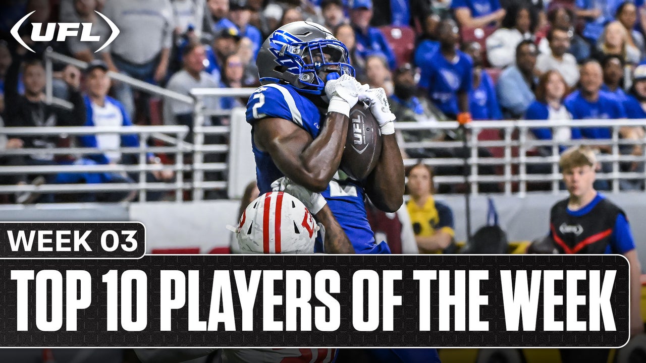 UFL Top 10 Plays From Week 3 | United Football League