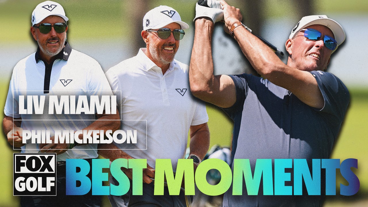 Phil Mickelson's best moments at Trump National Miami | LIV on FOX