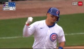 Cubs hit three home runs in eighth inning, propelling Chicago to a 13-11 win over Diamondbacks