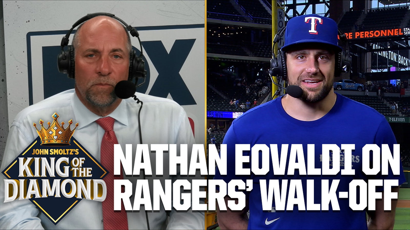 Rangers' Nathan Eovaldi on walk-off win, evolution of mechanics | John Smoltz's King of the Diamond