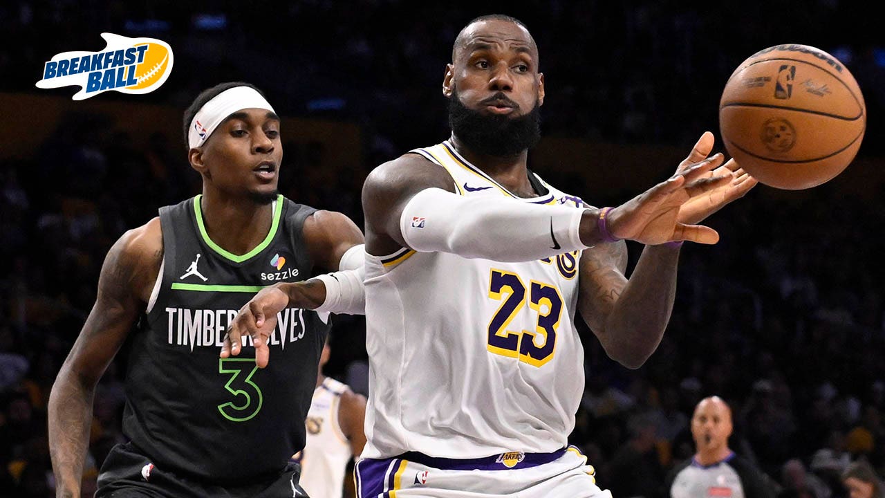 T-Wolves defeat Lakers 117-95 in Game 1, Time for Lakers fans to worry? | Breakfast Ball