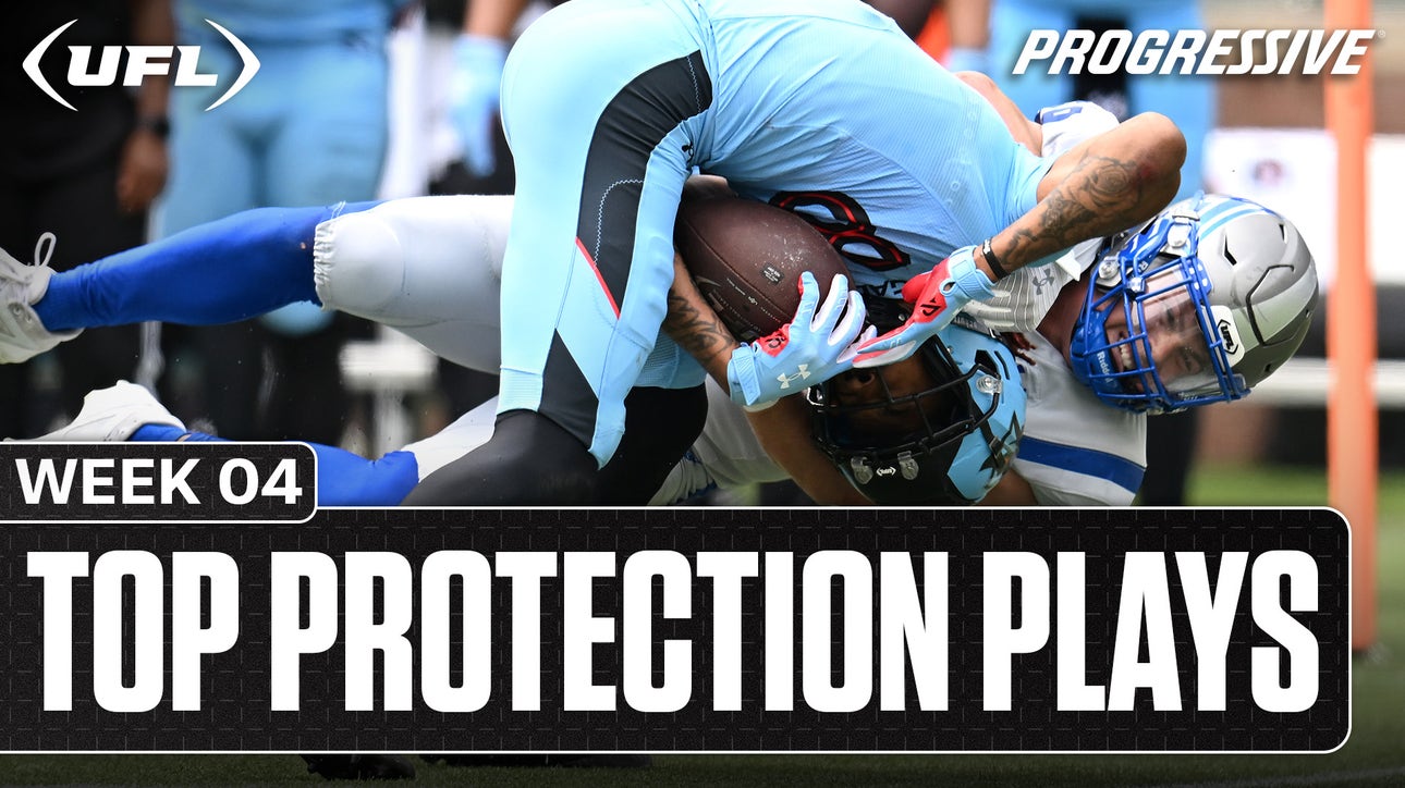UFL Best Defensive Plays of Week 4 | Protection Plays | United Football League
