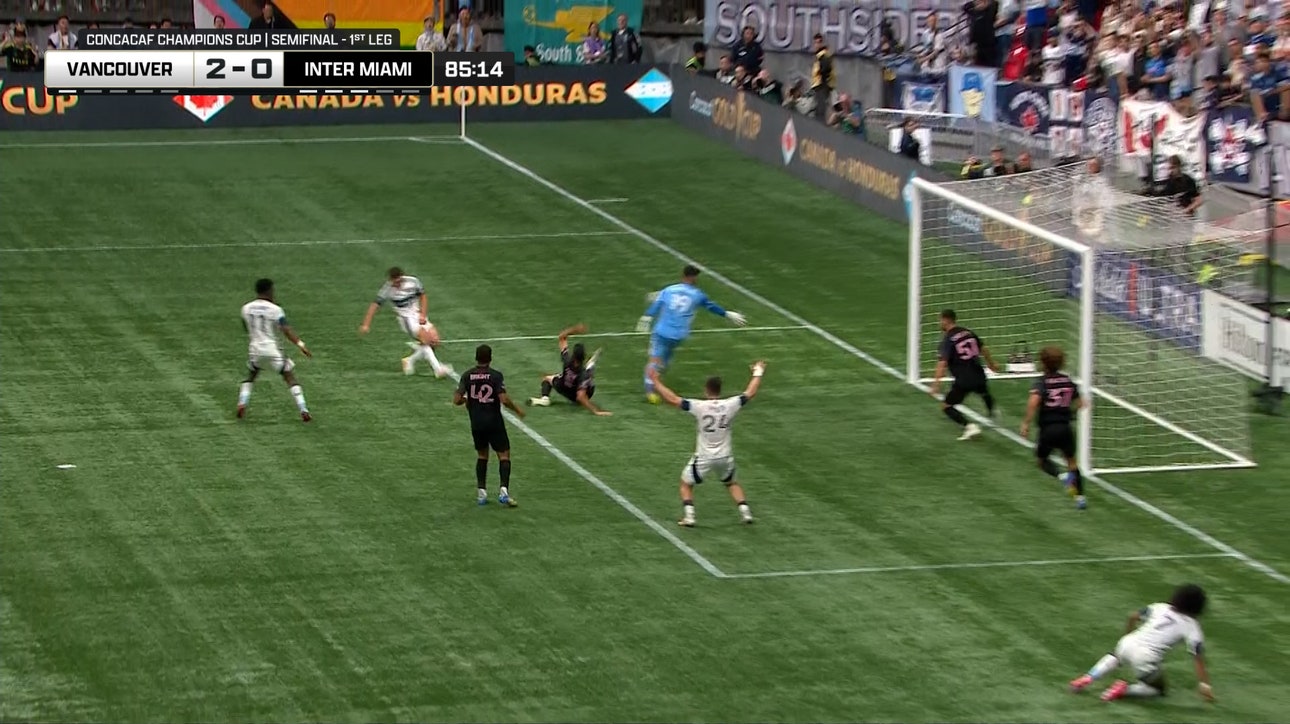 Sebastian Berhalter finds the back of the net extending Vancouver's lead over Inter Miami 