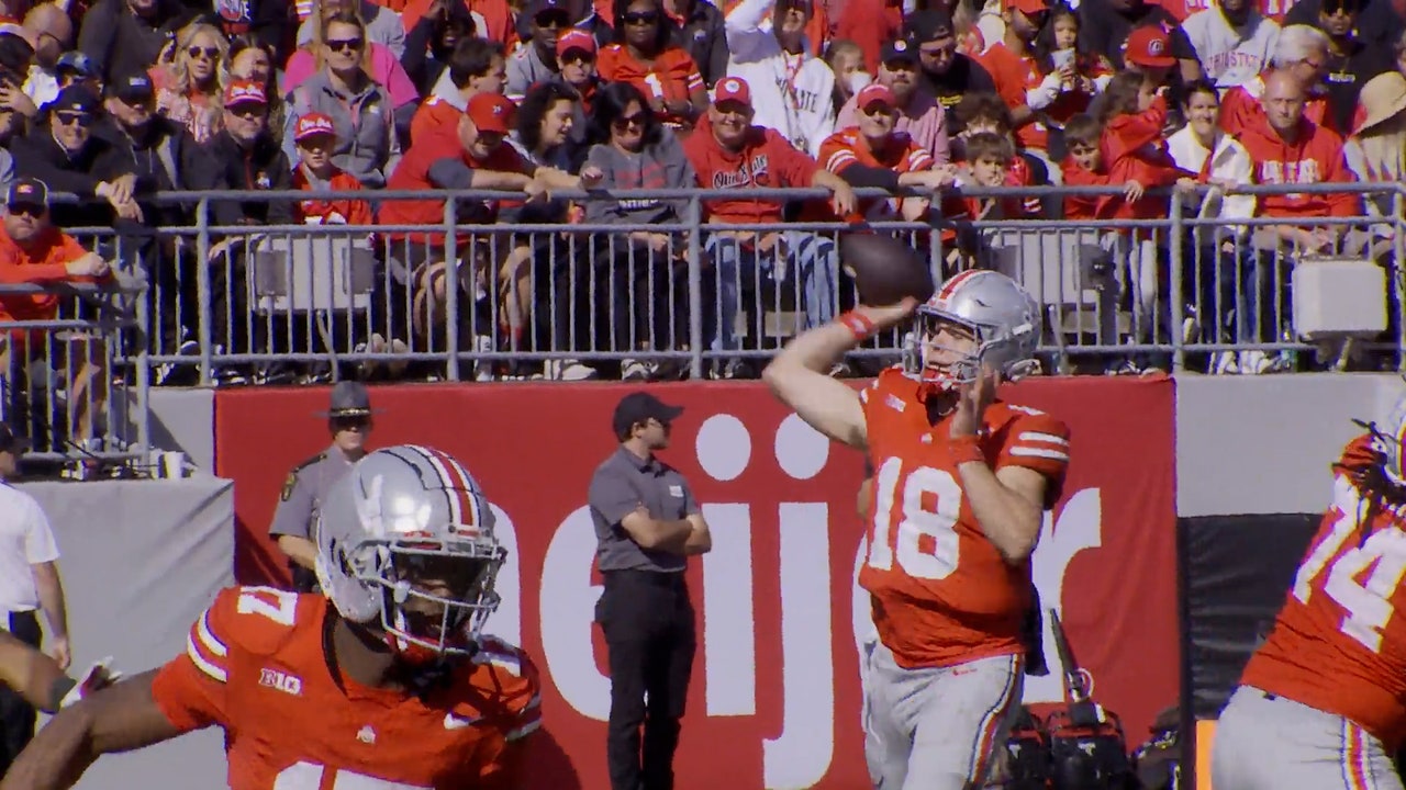 Ohio State QB Will Howard's Highlights from 2024 Season | CFB on FOX