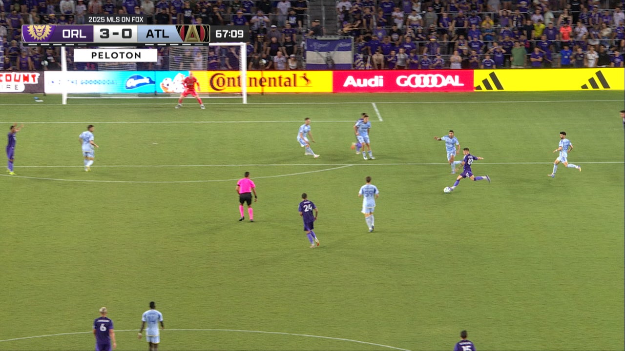 Orlando City's Marco Pasalic scores goal to extend lead 3-0 against Atlanta United