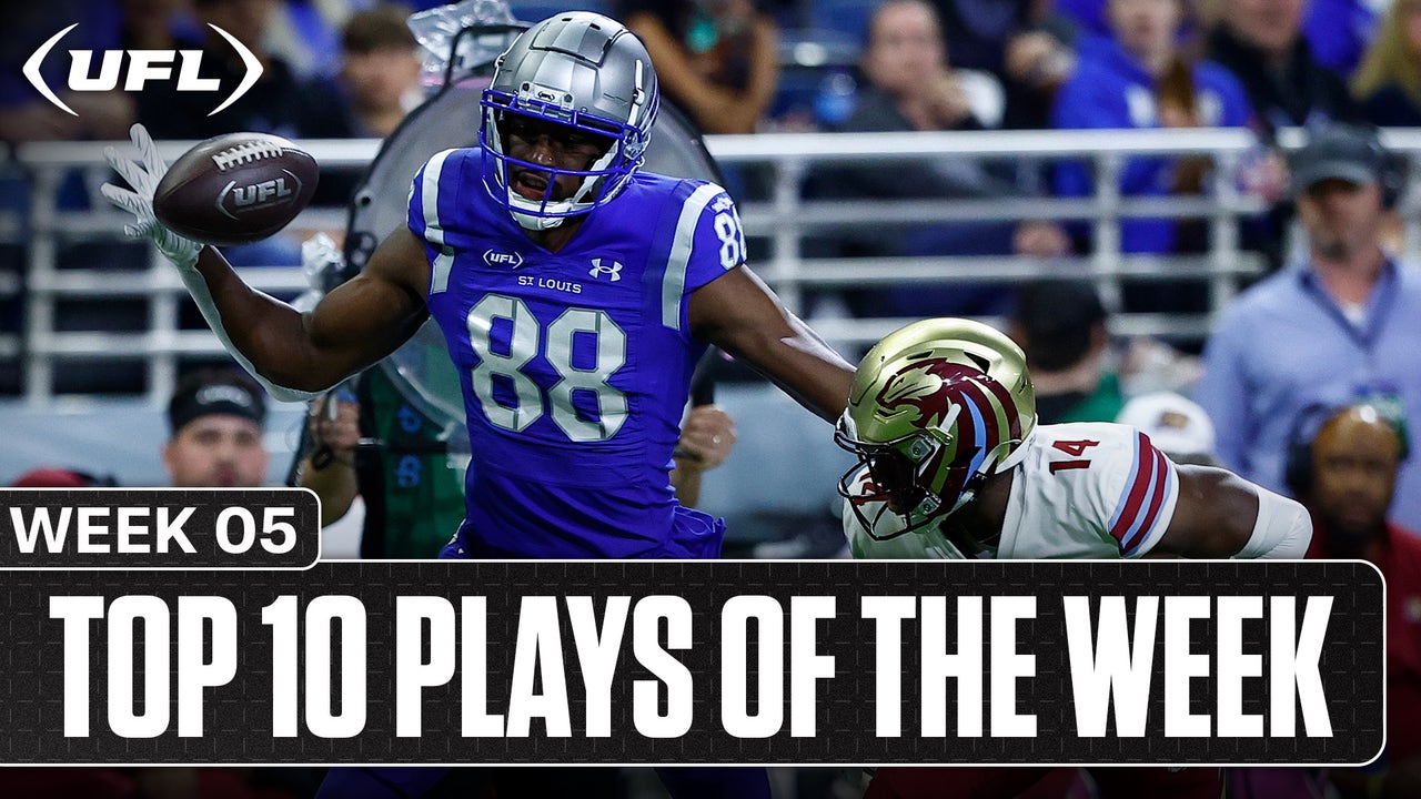 UFL Top 10 Plays From Week 5 | United Football League
