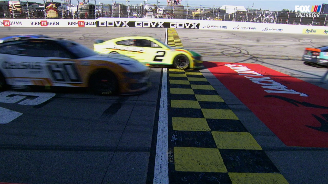  Austin Cindric wins Jack Link's 500 at Talladega | NASCAR on FOX