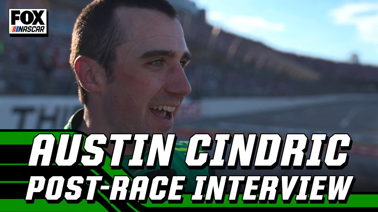 Austin Cindric's post-race interview after winning Jack Link's 500 at Talladega Superspeedway | NASCAR on FOX