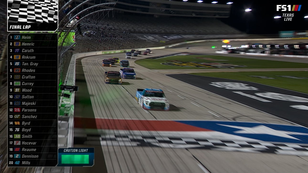 FINAL LAPS: Corey Heim wins SpeedyCash.com 250 at Texas Motor Speedway | NASCAR on FOX
