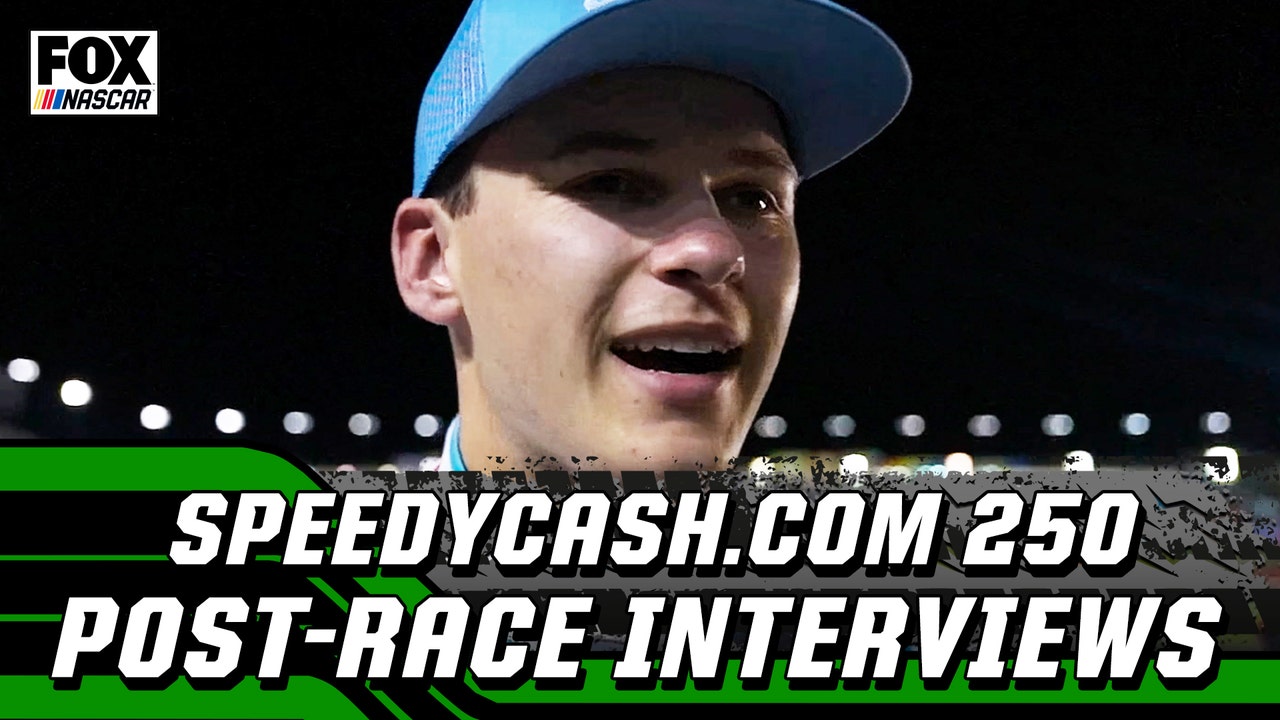 Corey Heim, Daniel Hemric, & more post-race interviews from Texas Motor Speedway | NASCAR on FOX