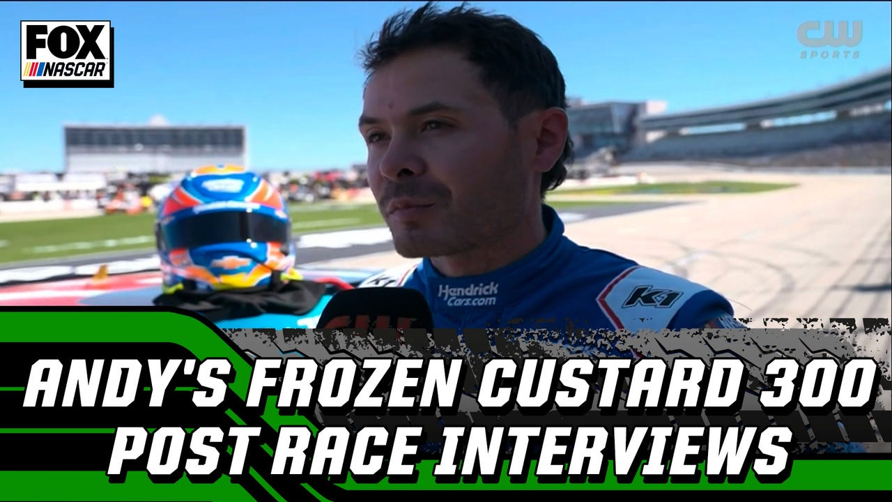 Andy's Frozen Custard 300: Kyle Larson, Taylor Gray & more post-race interviews | NASCAR on FOX