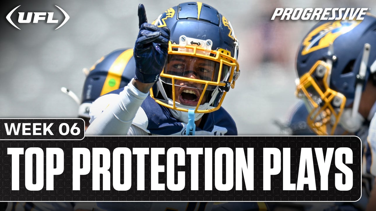 UFL Best Defensive Plays of Week 6 | Protection Plays | United Football League