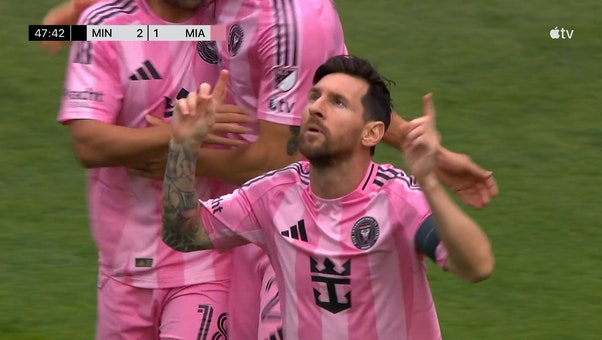 Lionel Messi scores vs. Minnesota | MLS on FOX